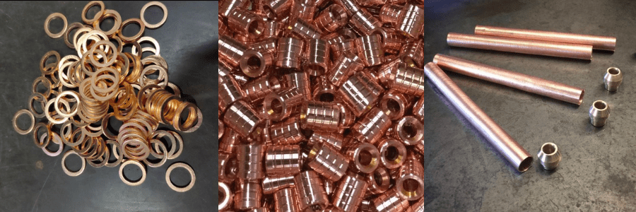 Copper Turned Components Manufacturer