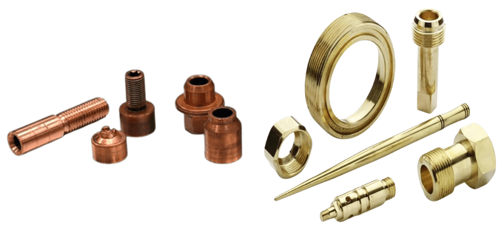 Copper Turned Components in India