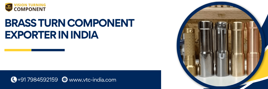 Brass Turn Component Exporter in India
